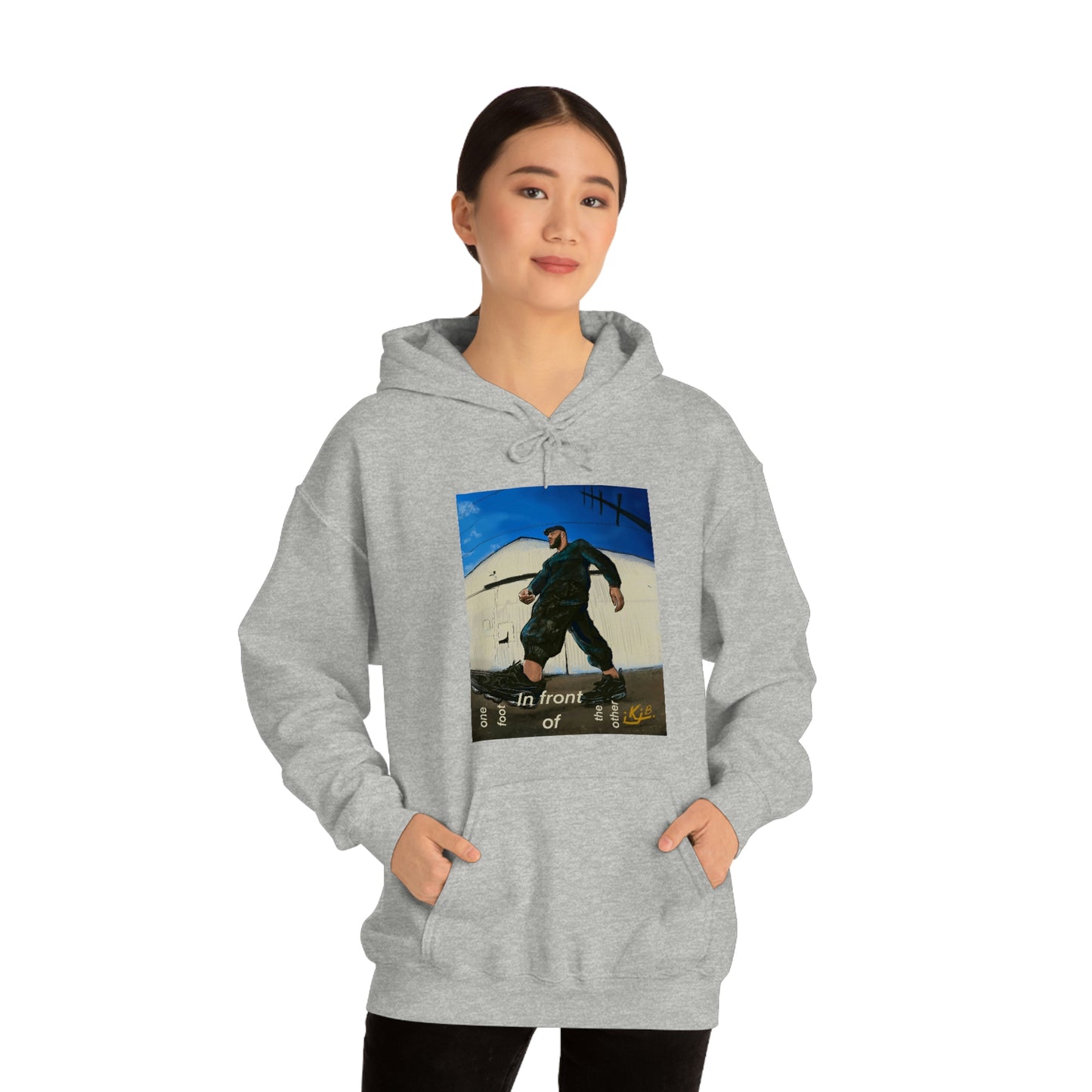 ONE FOOT IN FRONT OF THE OTHER - UNISEX - HOODIE