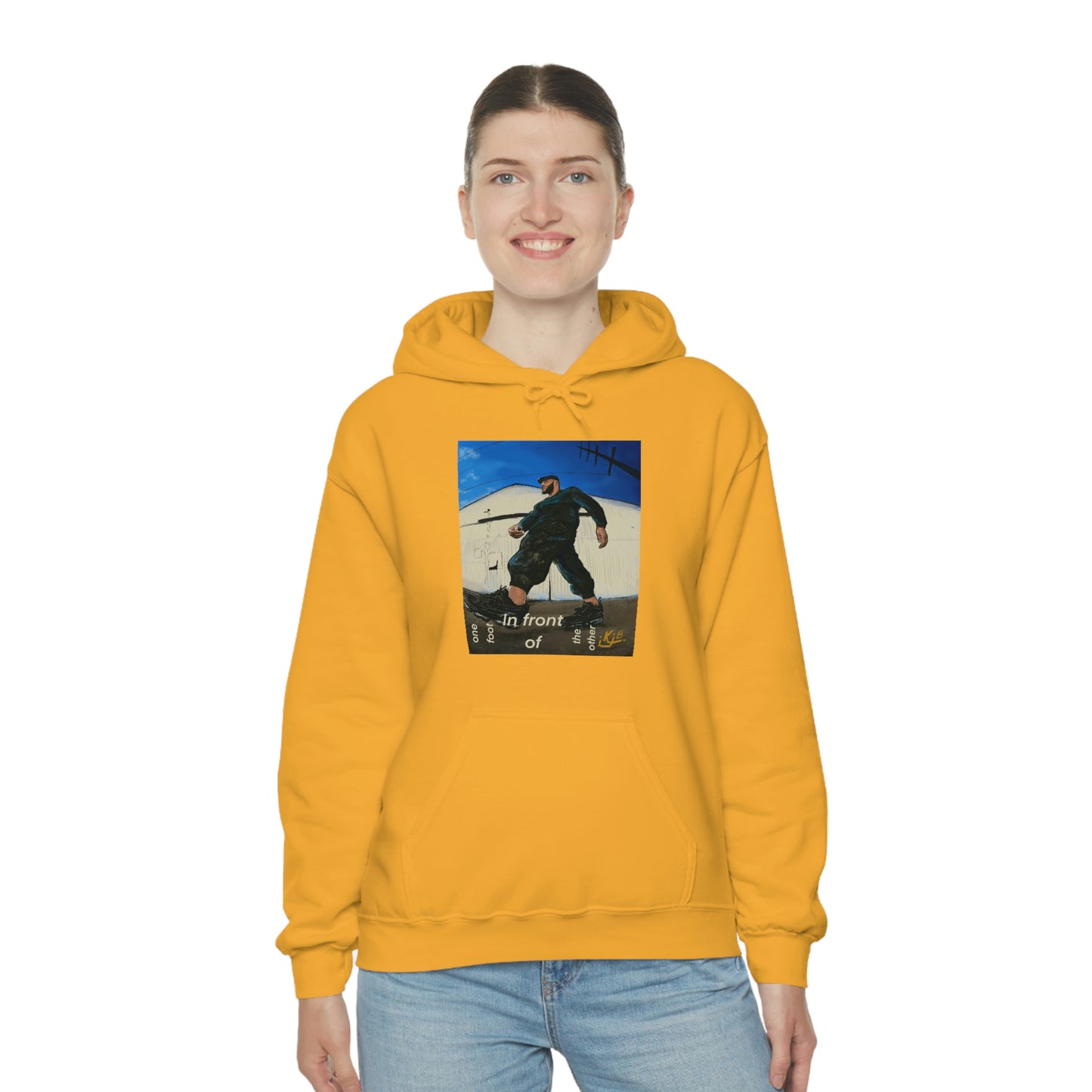 ONE FOOT IN FRONT OF THE OTHER - UNISEX - HOODIE