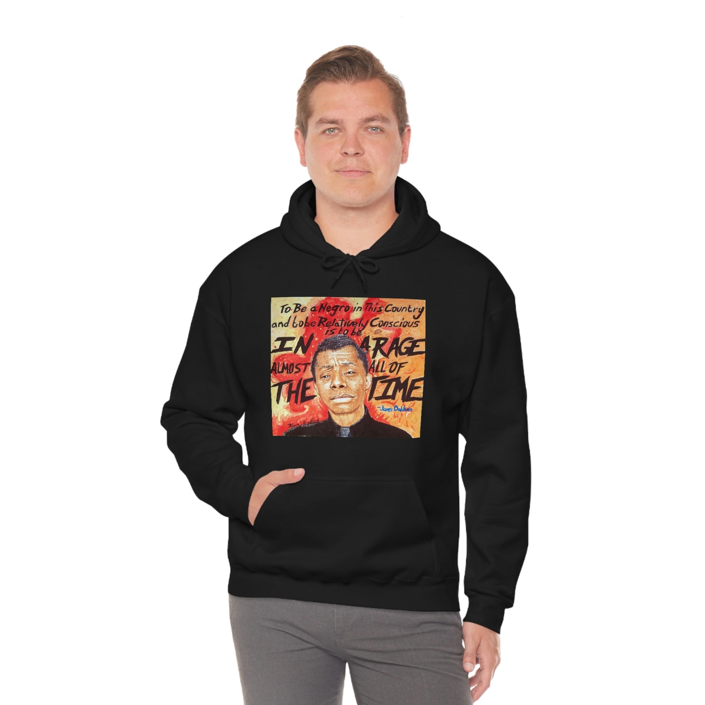 JAMES BALDWIN - UNISEX - HOODIE