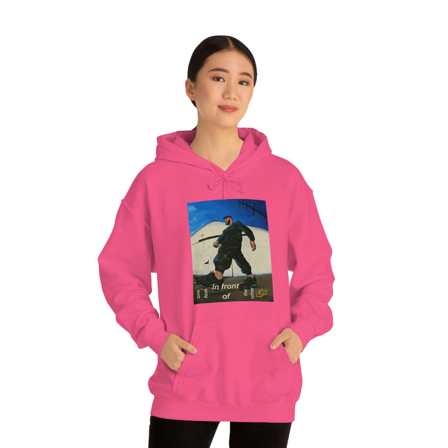 ONE FOOT IN FRONT OF THE OTHER - UNISEX - HOODIE