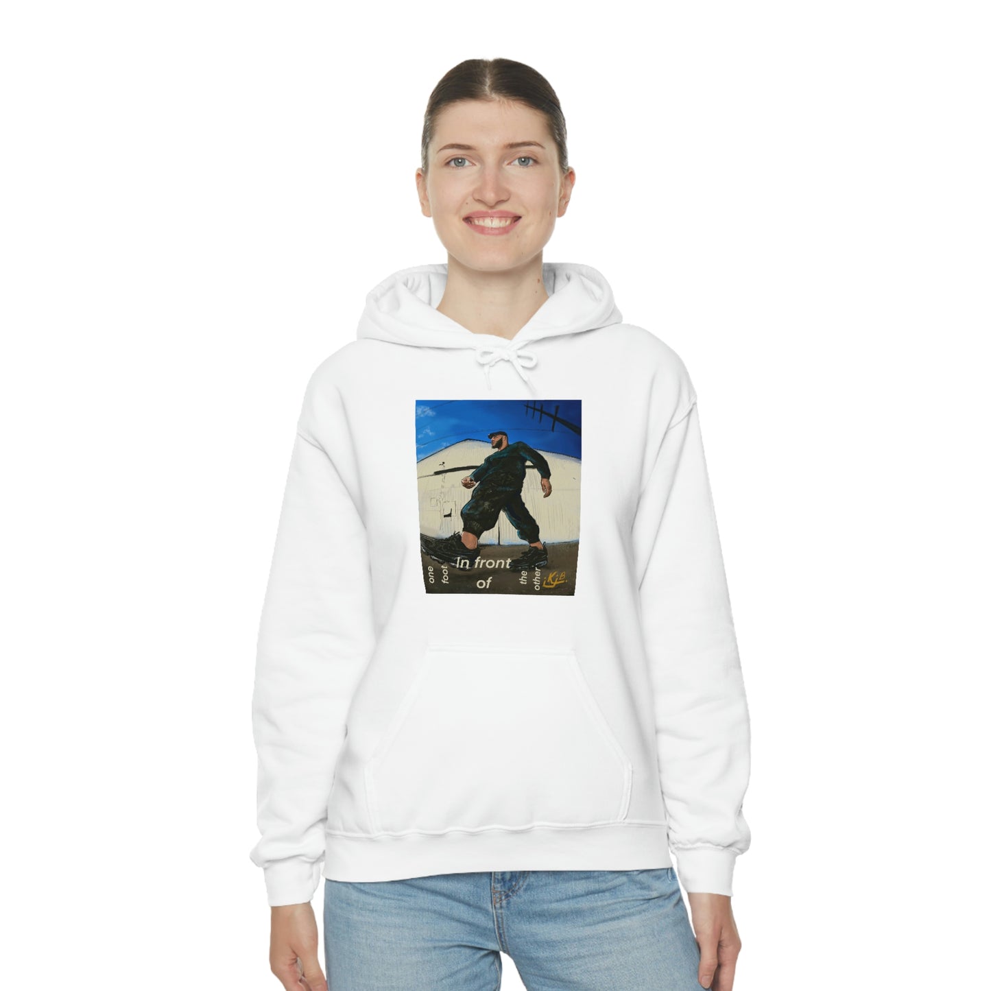 ONE FOOT IN FRONT OF THE OTHER - UNISEX - HOODIE