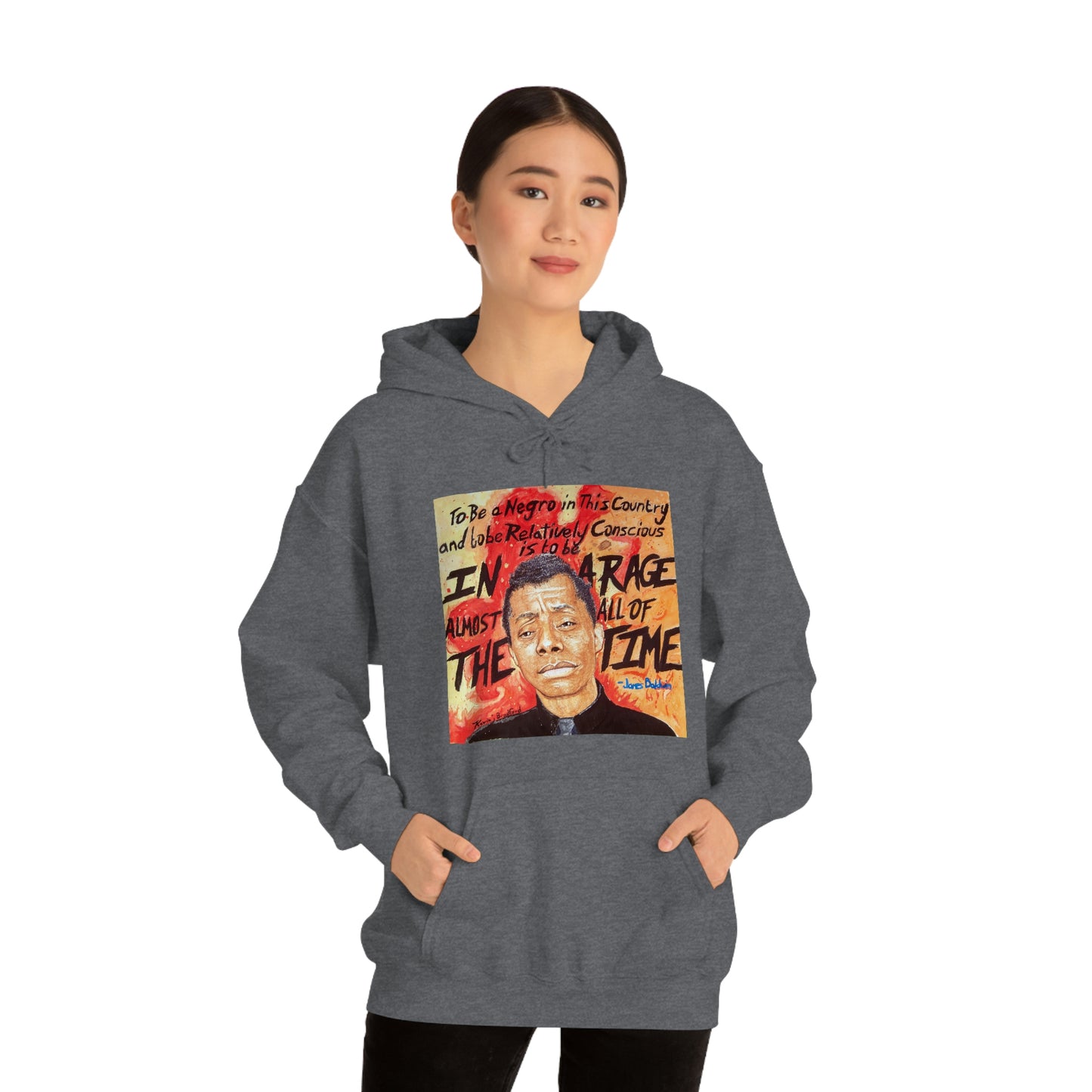 JAMES BALDWIN - UNISEX - HOODIE