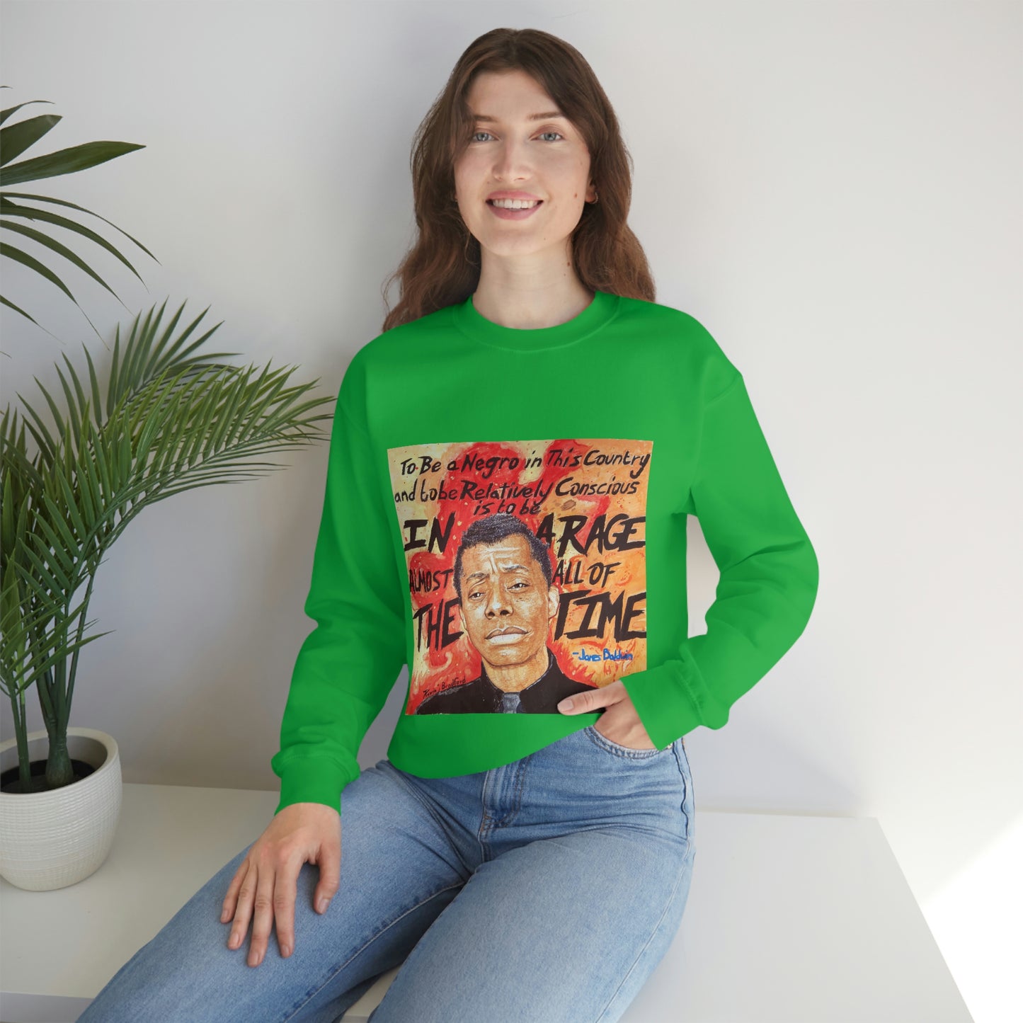 JAMES BALDWIN - UNISEX - SWEATSHIRT