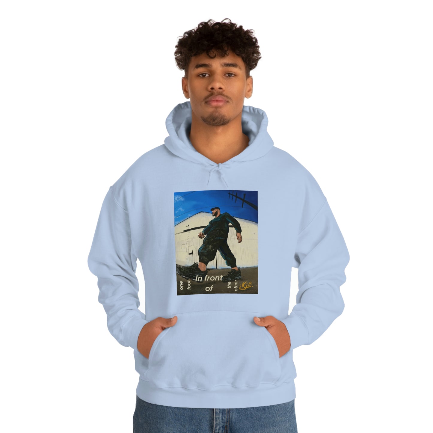 ONE FOOT IN FRONT OF THE OTHER - UNISEX - HOODIE