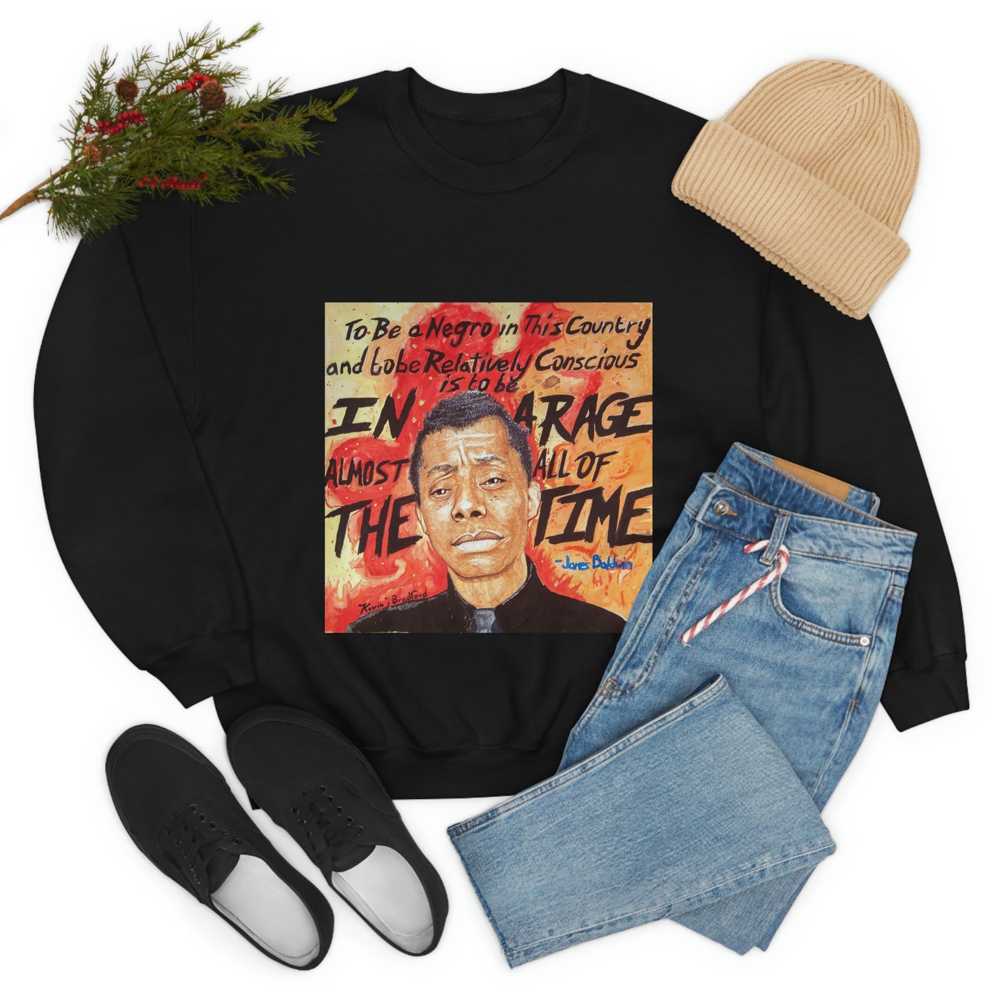 JAMES BALDWIN - UNISEX - SWEATSHIRT