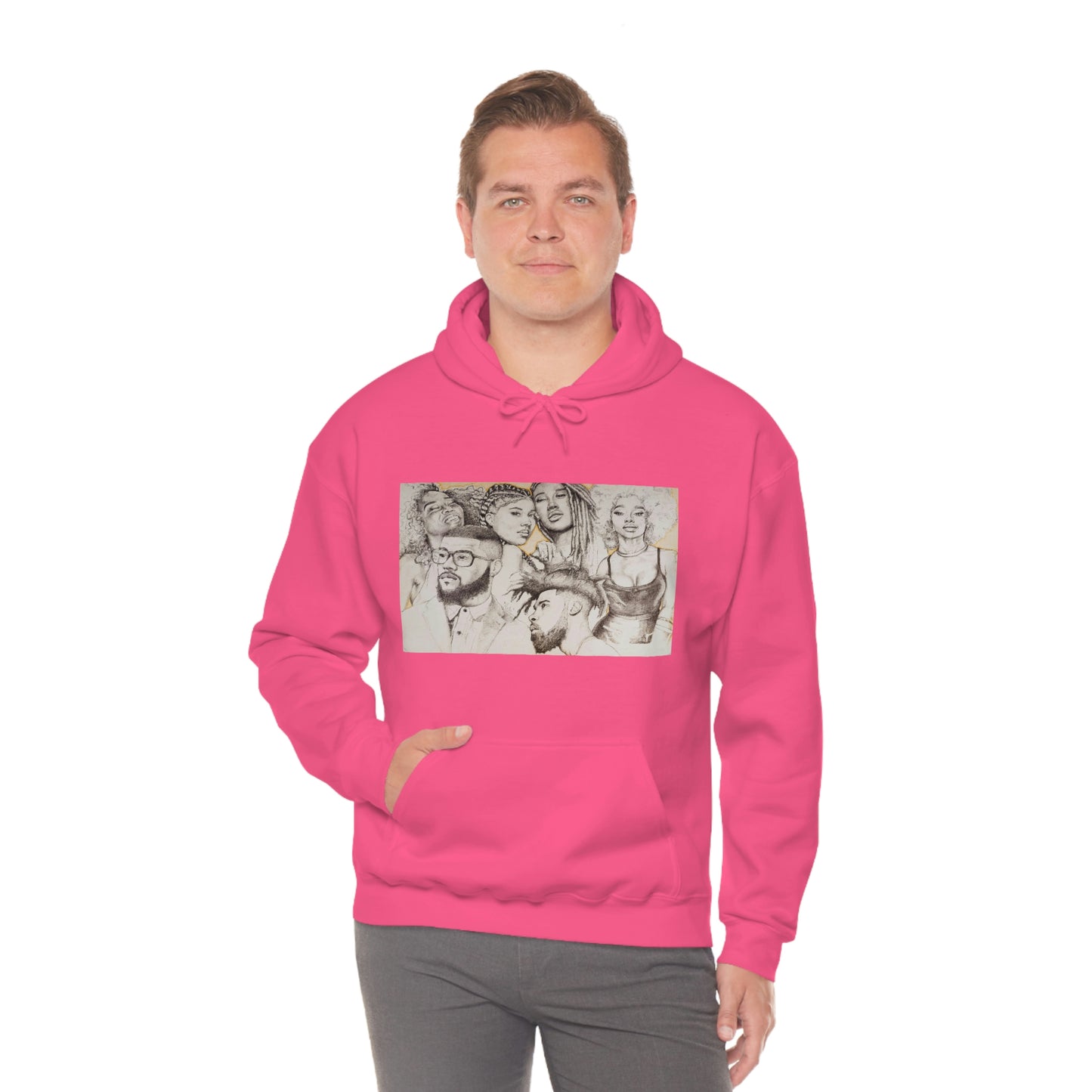 BLACK BEAUTY COLLAGE HOODIE