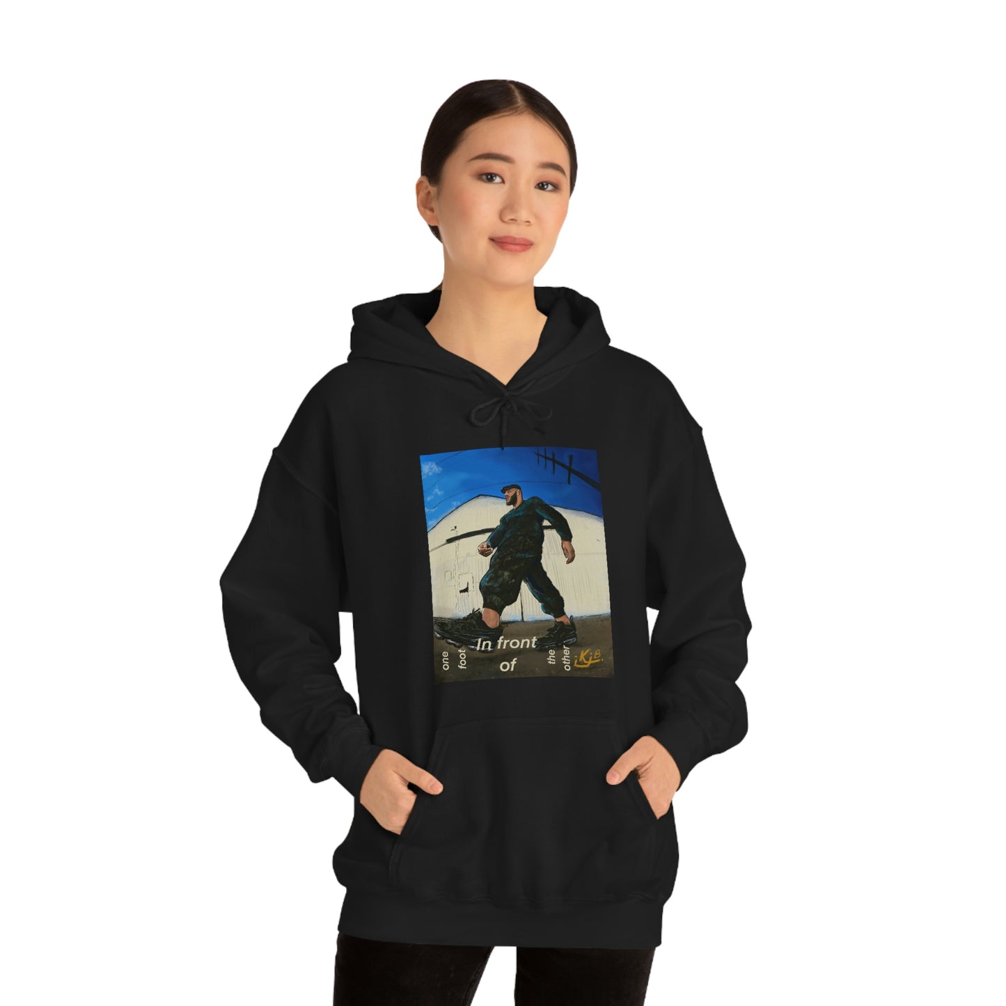 ONE FOOT IN FRONT OF THE OTHER - UNISEX - HOODIE