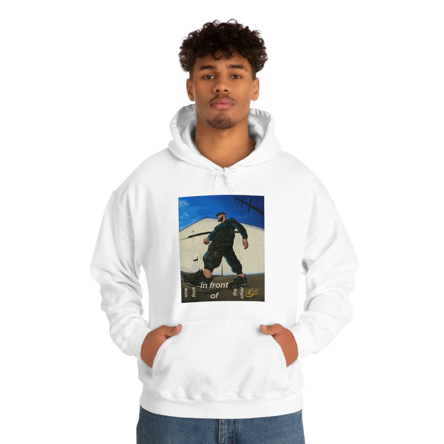 ONE FOOT IN FRONT OF THE OTHER - UNISEX - HOODIE