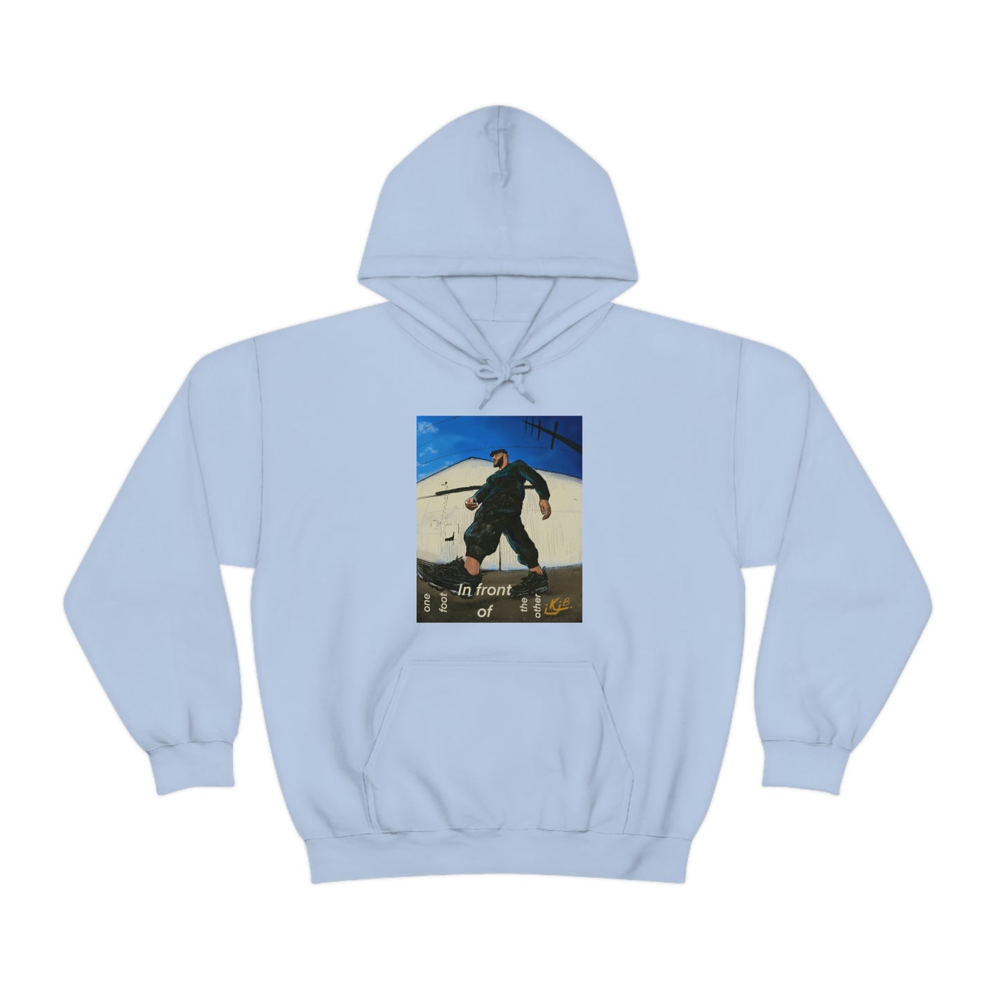 ONE FOOT IN FRONT OF THE OTHER - UNISEX - HOODIE