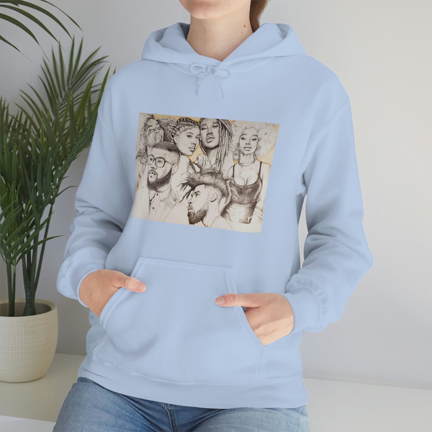 BLACK BEAUTY COLLAGE HOODIE