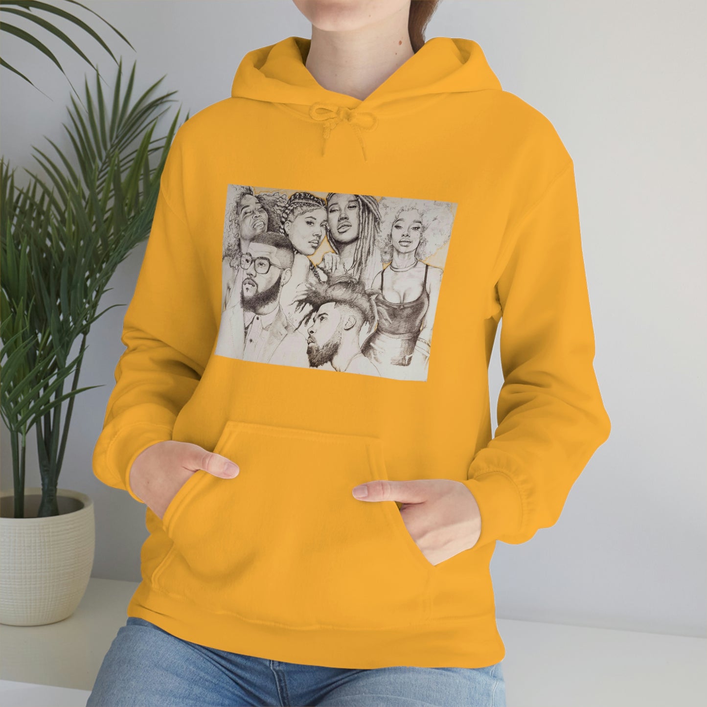 BLACK BEAUTY COLLAGE HOODIE