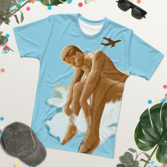 CLOUD 9 GODDESS - LIGHT BLUE - MEN'S T-SHIRT