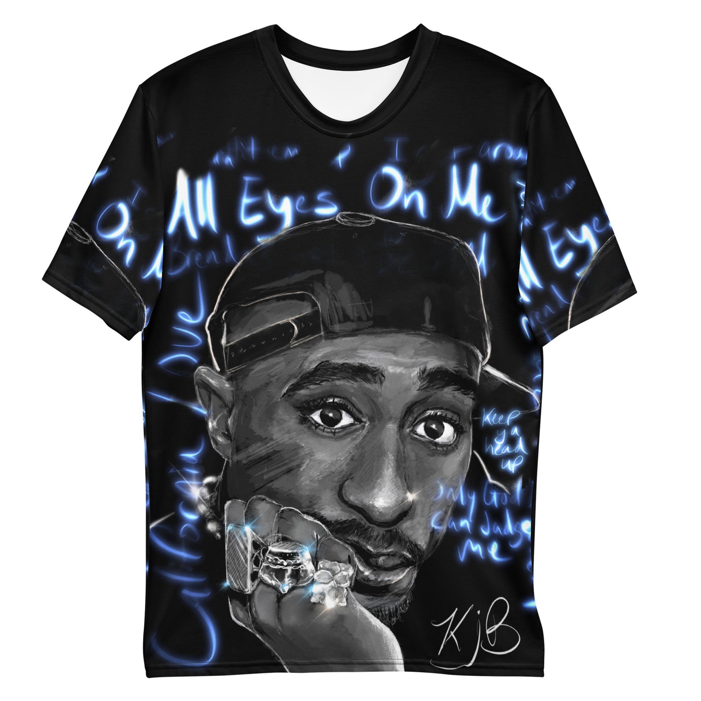 2PAC - ALL OVER - MEN'S T-SHIRT