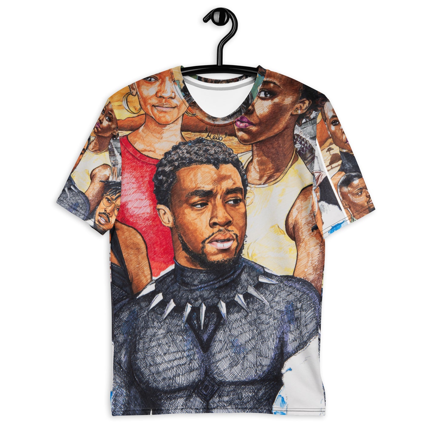 BLACK PANTHER - ALL OVER - MEN'S T-SHIRT