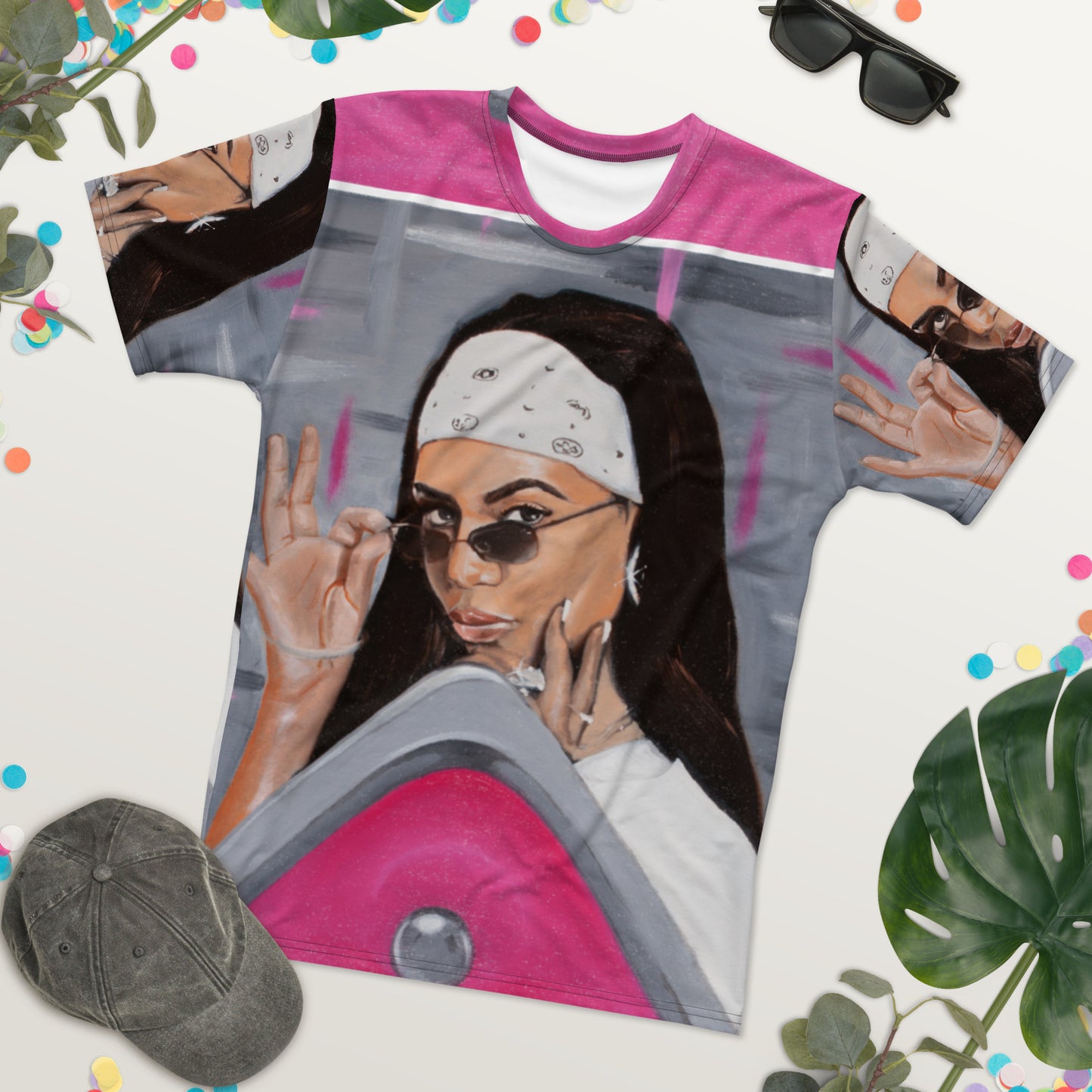 AALIYAH - ALL OVER - MEN'S T-SHIRT