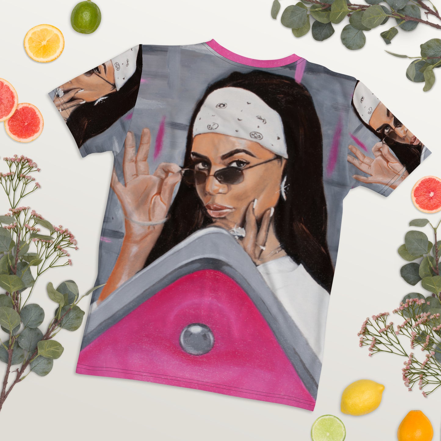 AALIYAH - ALL OVER - WOMEN'S T-SHIRT