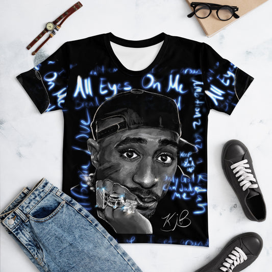 2PAC - ALL OVER - WOMEN'S T-SHIRT