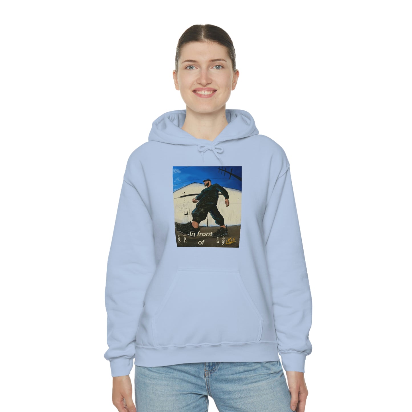 ONE FOOT IN FRONT OF THE OTHER - UNISEX - HOODIE