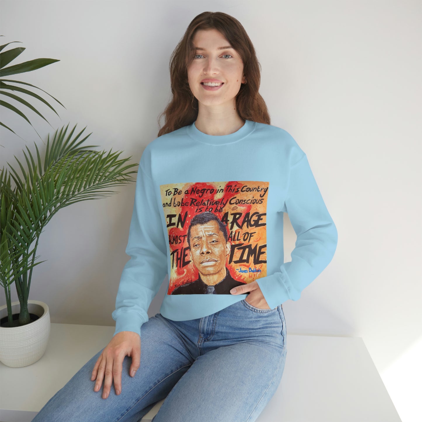 JAMES BALDWIN - UNISEX - SWEATSHIRT