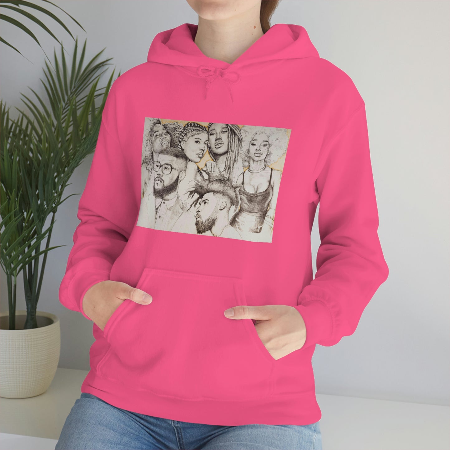 BLACK BEAUTY COLLAGE HOODIE