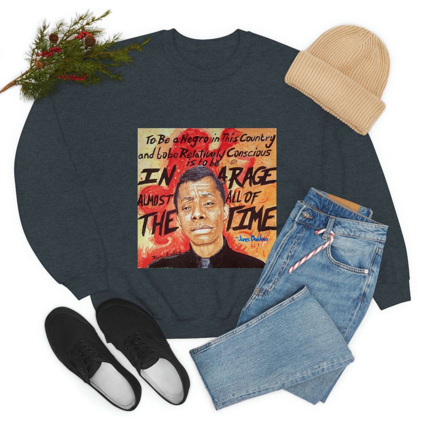 JAMES BALDWIN - UNISEX - SWEATSHIRT