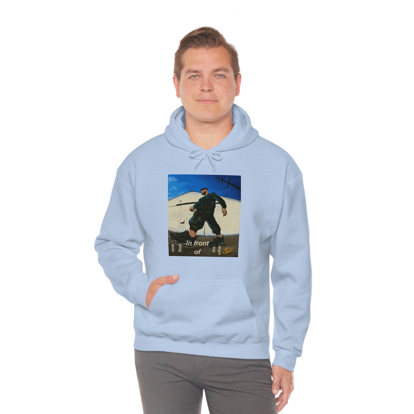 ONE FOOT IN FRONT OF THE OTHER - UNISEX - HOODIE