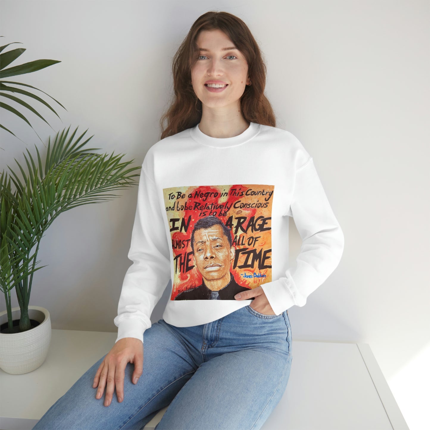 JAMES BALDWIN - UNISEX - SWEATSHIRT