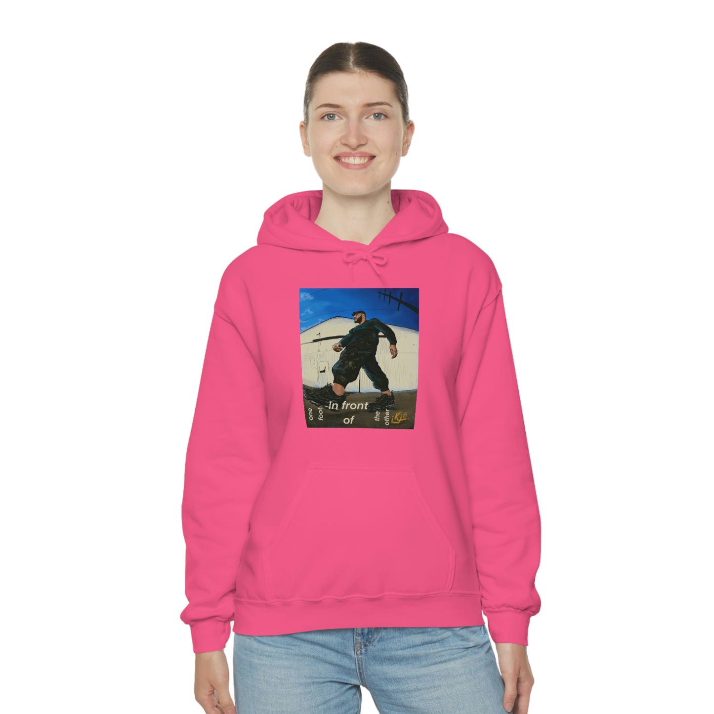 ONE FOOT IN FRONT OF THE OTHER - UNISEX - HOODIE