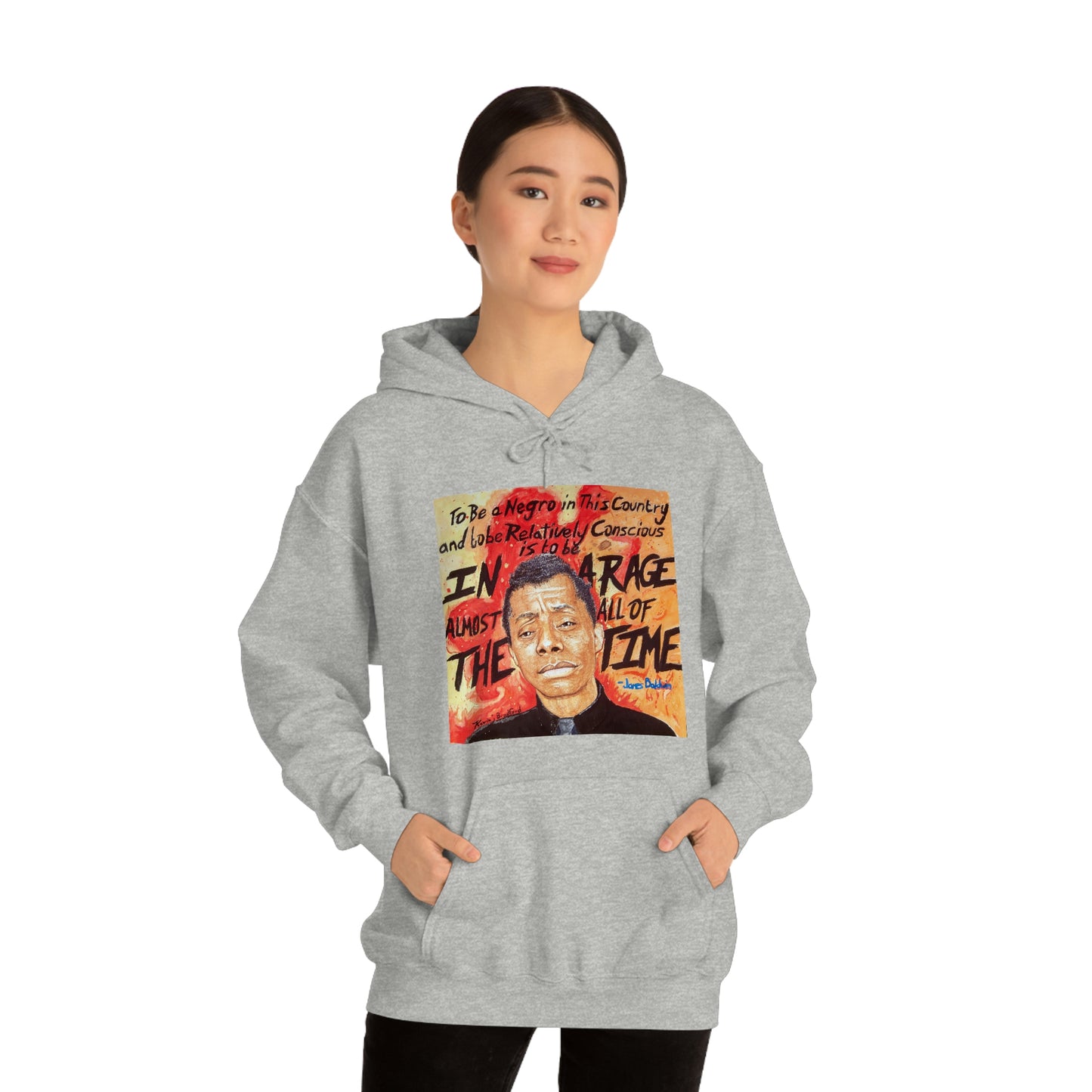 JAMES BALDWIN - UNISEX - HOODIE