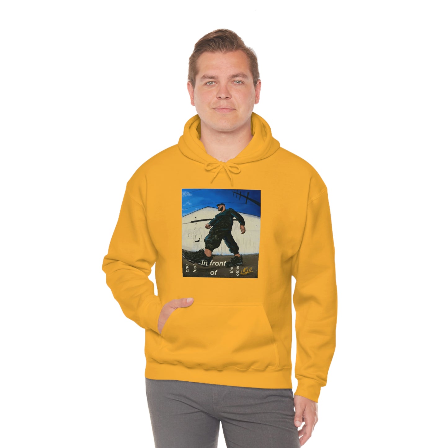 ONE FOOT IN FRONT OF THE OTHER - UNISEX - HOODIE