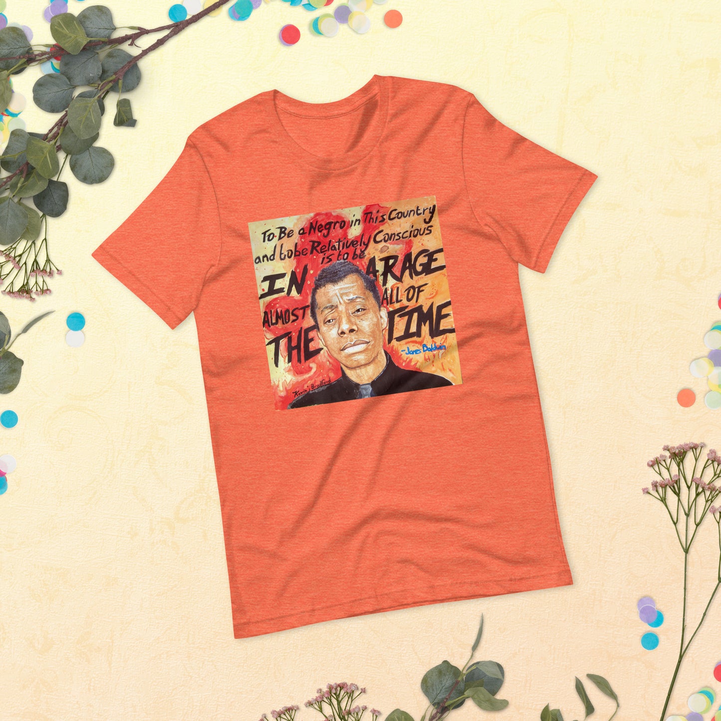 JAMES BALDWIN - UNISEX T-SHIRT