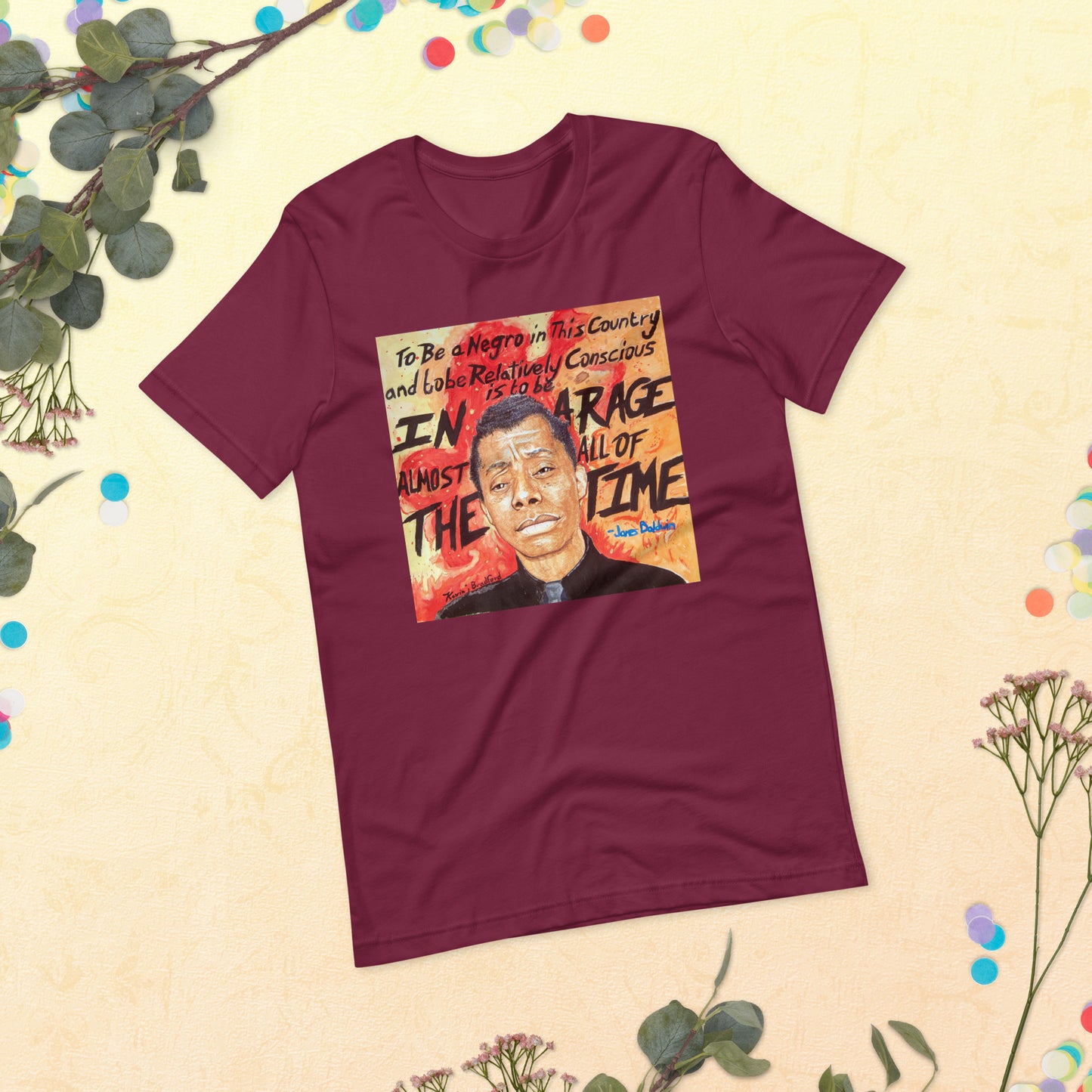 JAMES BALDWIN - UNISEX T-SHIRT