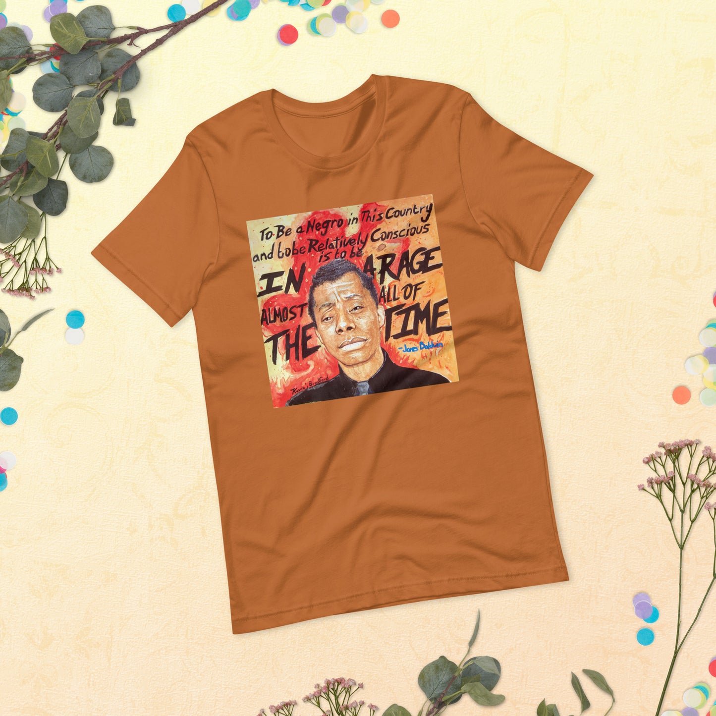 JAMES BALDWIN - UNISEX T-SHIRT