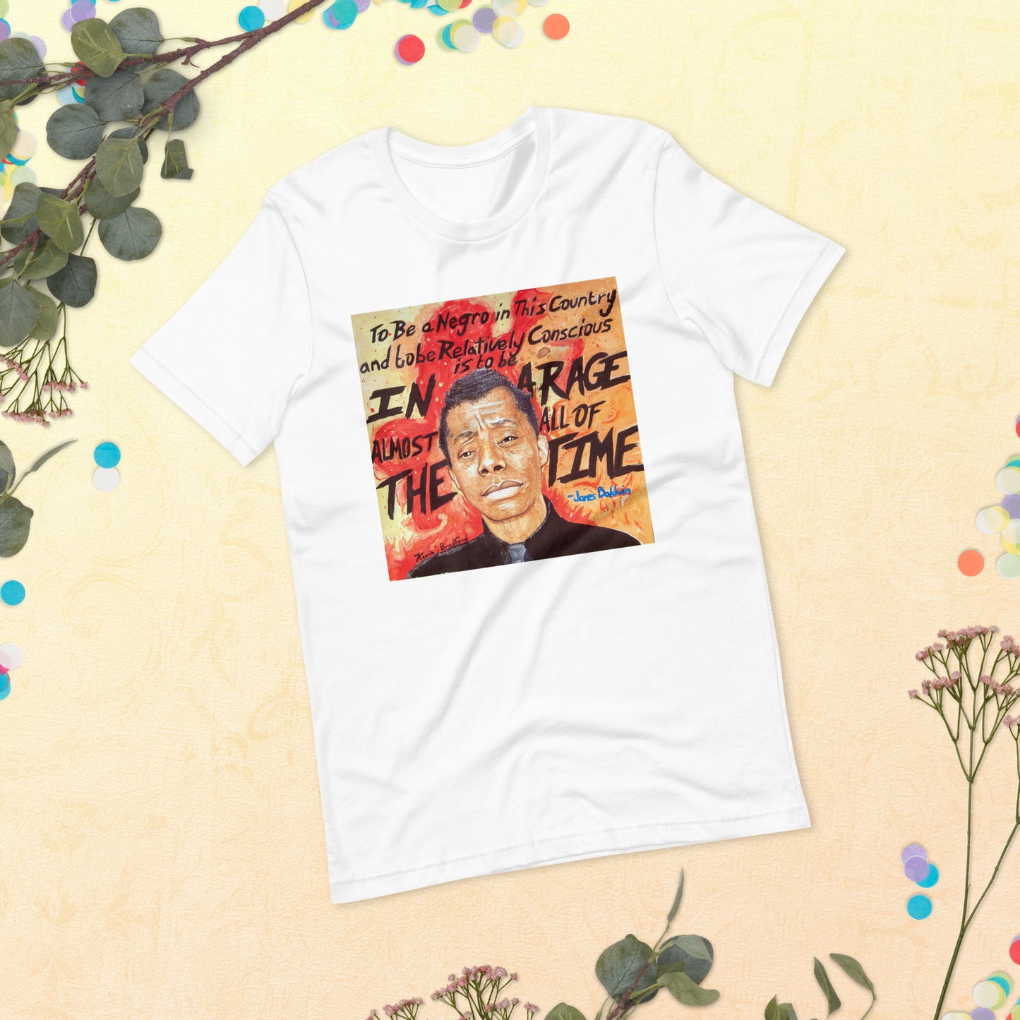 JAMES BALDWIN - UNISEX T-SHIRT