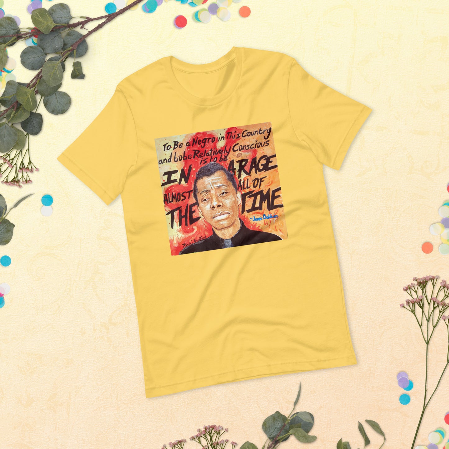 JAMES BALDWIN - UNISEX T-SHIRT